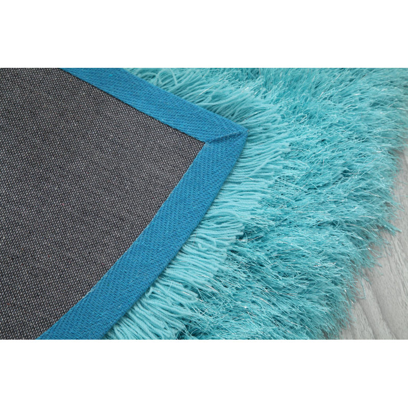 Ebern Designs Jacky Sky Blue Indoor/Outdoor Rug Wayfair